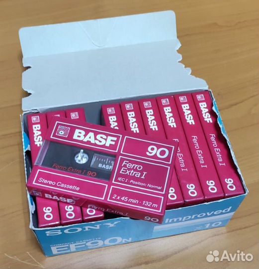 Аудиокассеты запечатанные