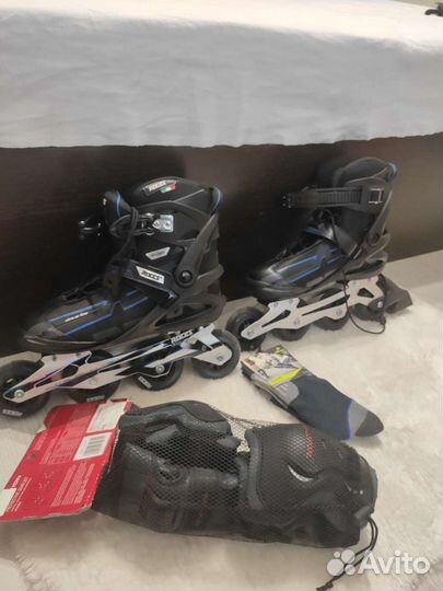 Роликовые коньки roces Yvon, колеса 84мм, abec 7