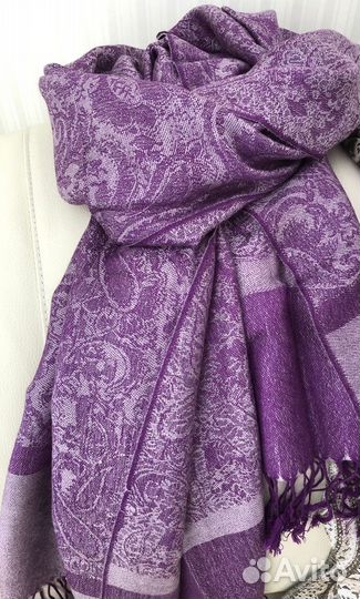 Палантин шарф кашемир шелк Pashmina