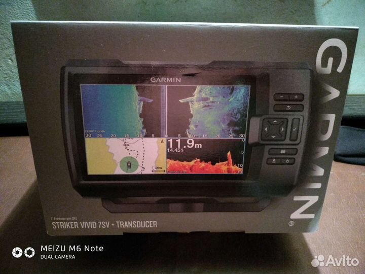 Эхолот garmin striker vivid 7sv