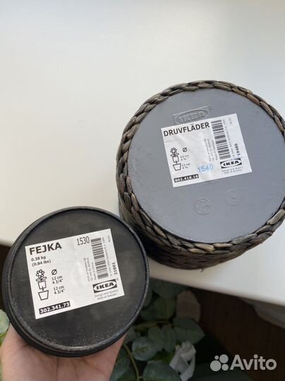 IKEA fejka цветы искусственные с кашпо