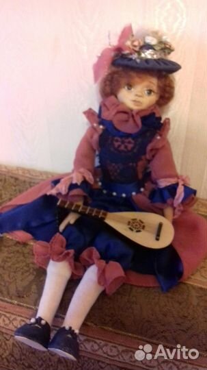 Будуарная кукла Коломбина