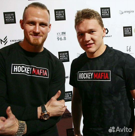 Хоккей России Поло L RED machine