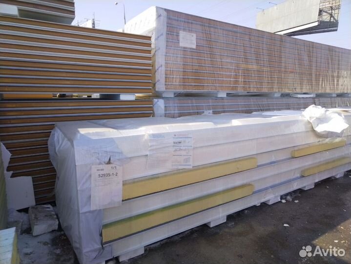 Сэндвич панели минвата