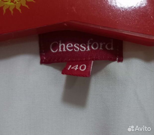 Блузка школьная, белого цвета, размер 140