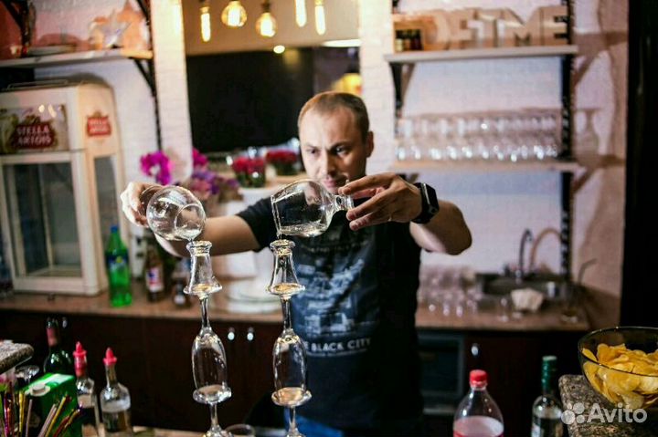 Бармен на мероприятие