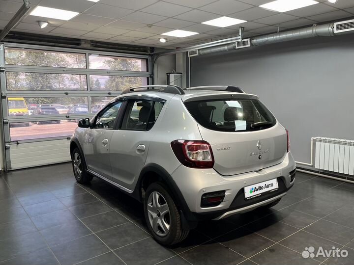 Renault Sandero Stepway 1.6 МТ, 2018, 99 909 км