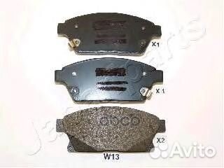 Колодки тормозные дисковые PA-W13AF Japanparts