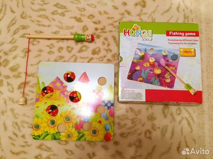 Развивающие деревянные игрушки