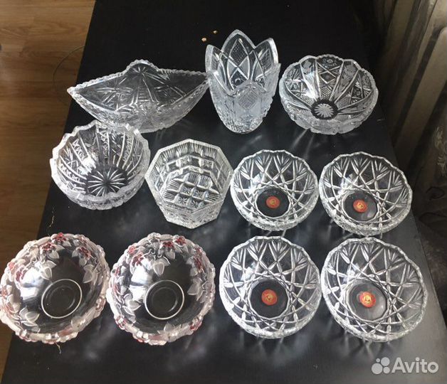 Хрустальная ваза