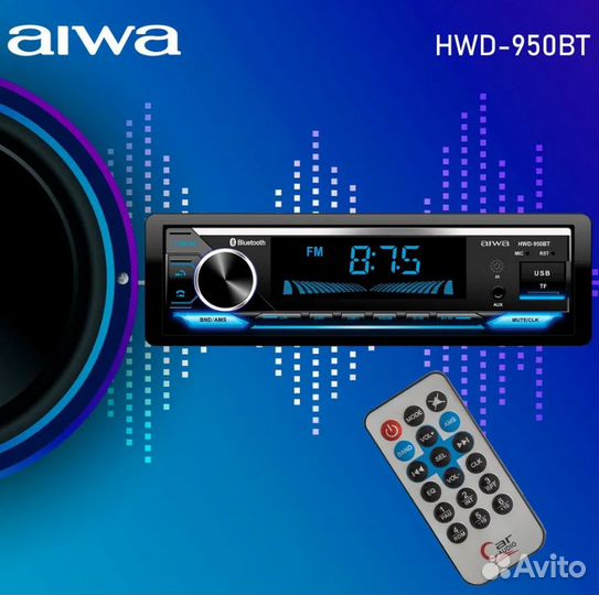 Автомагнитола aiwa HWD-950BT