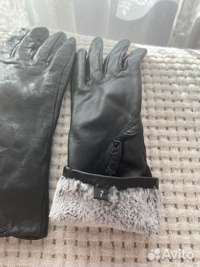 Перчатки женскине натуральная кожа