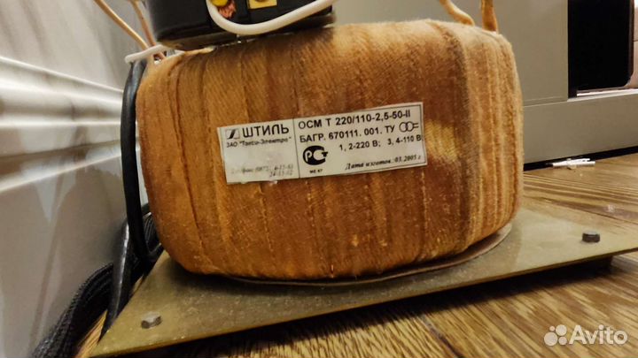 Понижающий трансформатор 220 110