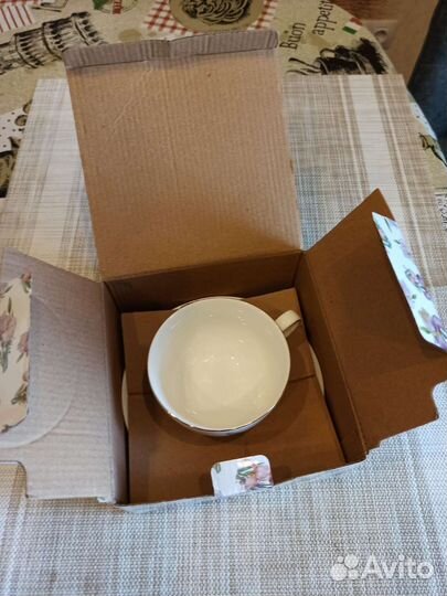 Чайная пара фарфор