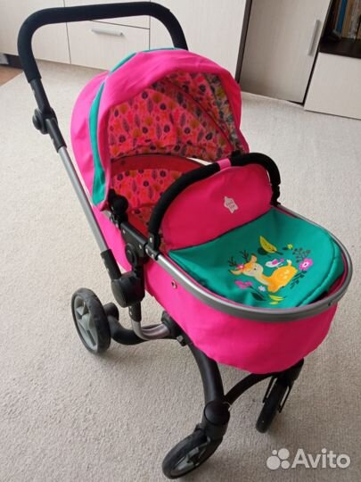 Коляска для кукол Demi star 2 в 1