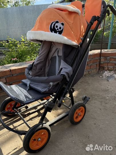 Детские санки коляска