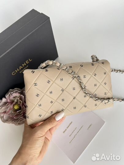 Сумка клатч Chanel vip gift кросс-боди NEW 2024