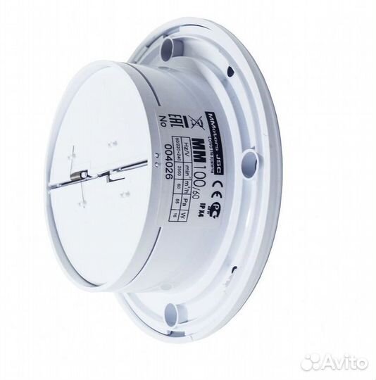 Вытяжной вентилятор MMotors MM 100 Круглый