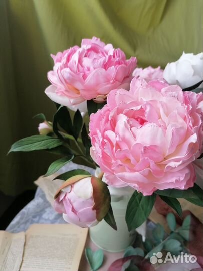 Букет пионов