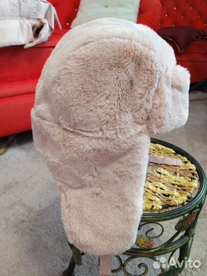 Шапка ушанка женская зимняя новая