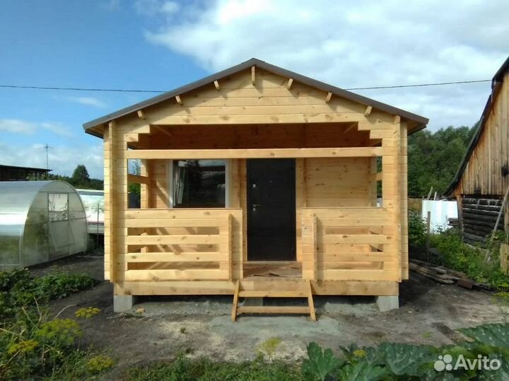 Строительство домов и беседок из бруса