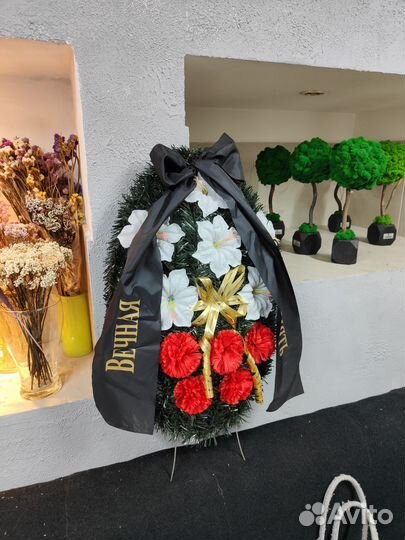 Похоронный венок