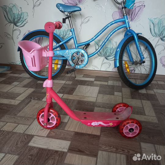 Самокат детский бу