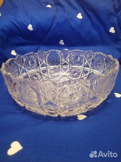 Ваза хрустальная СССР