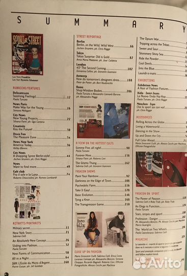 Журнал Sport & Street Collezioni