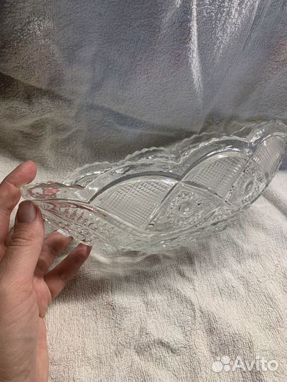 Ваза хрустальная (салатница)