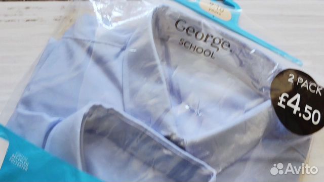 Рубашка Новая George 134 140 на мальчика