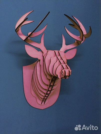 Декоративная голова оленя