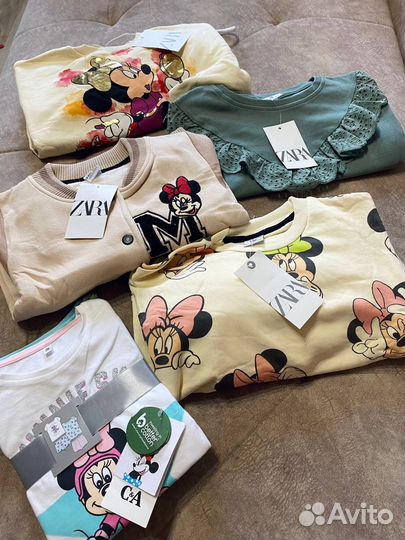 Комплект вещей Zara/C&A (5 единиц)