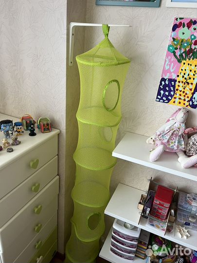 Полка-сетка для игрушек икеа