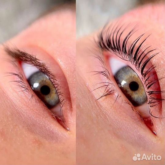 Наращивание ресниц,ламинирование,брови