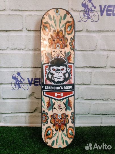 Скейтборд. Цвета и принты в ассортименте