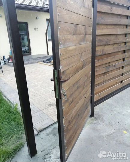 Откатные ворота под ключ