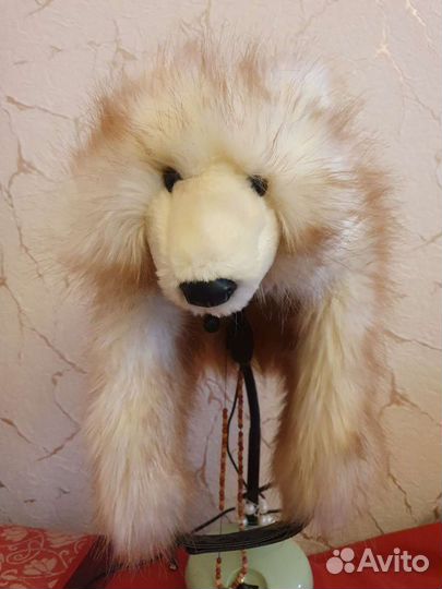 Крутая шапка ушанка Медведь