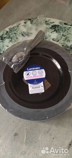 Тарелки из Икеи,черные новые Франция