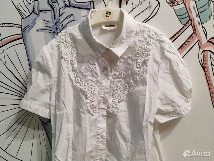 Школьные блузки для девочки