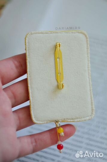 Брошь Чувашская красавица