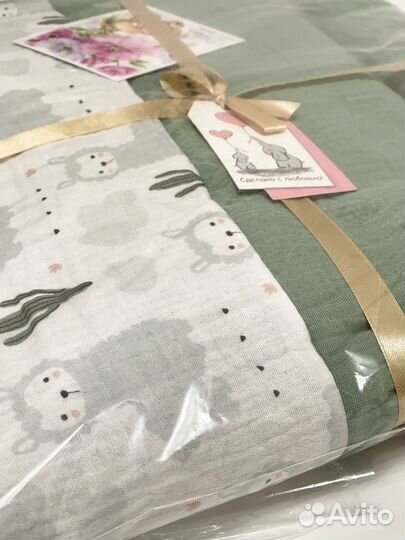 Муслиновый плед для взрослых и детей