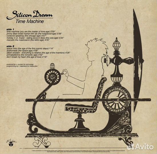 Silicon dream «Time Machine»(1988/2022) LP