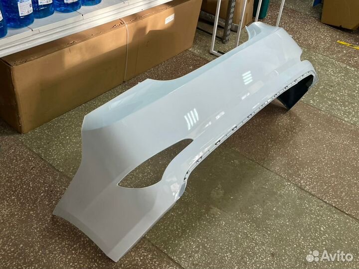 Бампер задний Hyundai Solaris с 2014-17