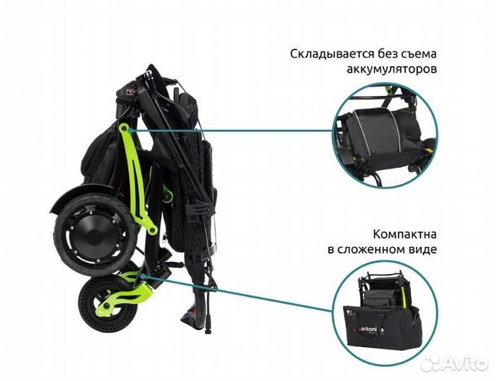 Инвалидная коляска с электроприводом Pulse 660