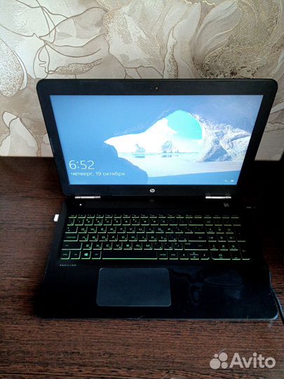 Игровой ноутбук hp