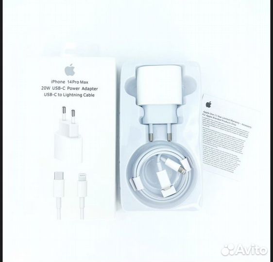 Комплект быстрой зарядки для iPhone 20w