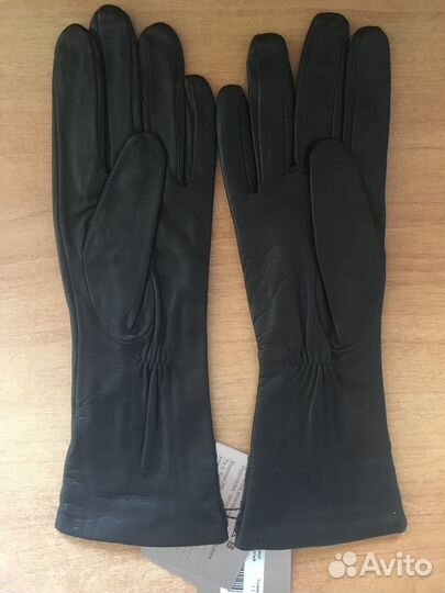 Перчатки женские кожаные Eleganzza