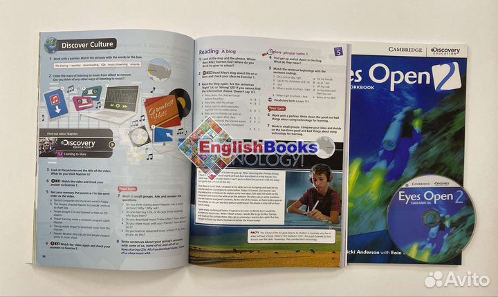 Eyes open 2, комплект (SB,WB,CD) новые