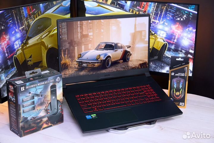 Ноутбук игровой MSI / GTX 1650 / Intel Core i5